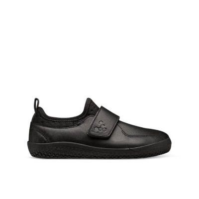 Vivobarefoot Primus School II - Lasten Koulukengät Mustat - XOZ168254